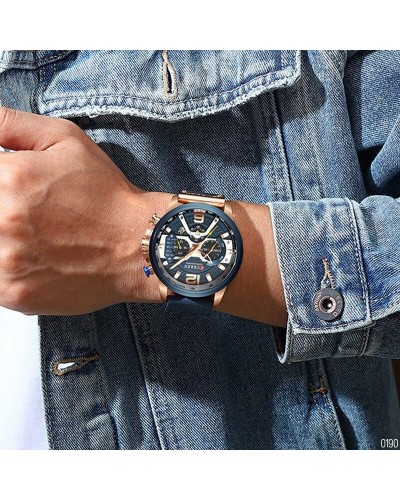 Купити Curren 8329 Blue-Gold