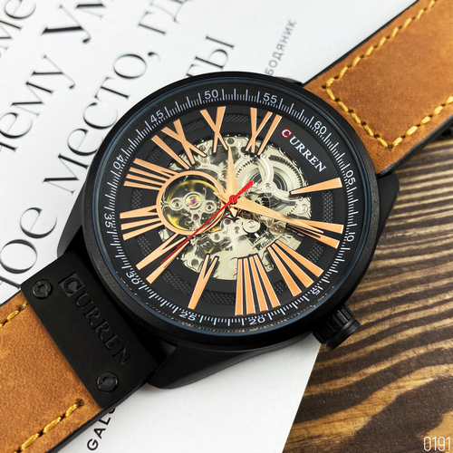 Купити Curren 8299 Black-Gold-Brown Купити Curren 8299 Black-Gold-Brown