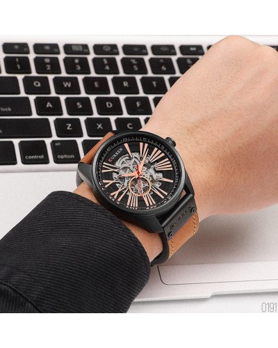 Купить Curren 8299 Black-Gold-Brown
