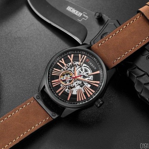 Купити Curren 8299 Black-Gold-Brown Купити Curren 8299 Black-Gold-Brown