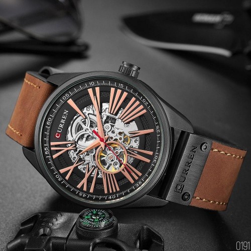 Купити Curren 8299 Black-Gold-Brown Купити Curren 8299 Black-Gold-Brown