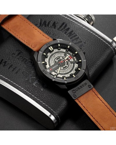 Купить Curren 8301 Black-Light Brown