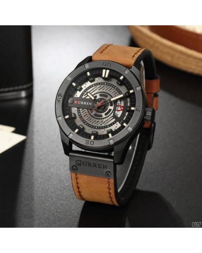 Купить Curren 8301 Black-Light Brown