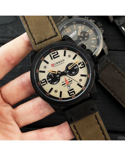 Купить Curren 8314 Khaki-Black