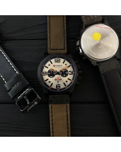 Купить Curren 8314 Khaki-Black
