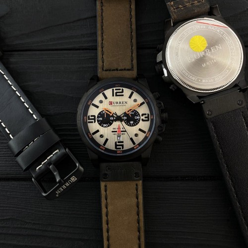 Купити Curren 8314 Khaki-Black Купити Curren 8314 Khaki-Black