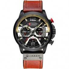 Curren 8329 Black-Brown