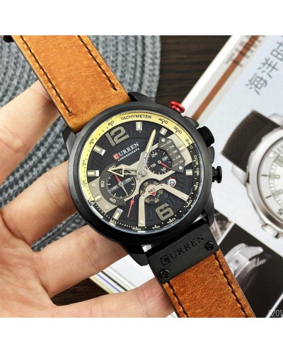 Купити Curren 8329 Black-Brown
