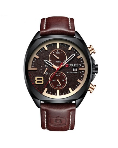 Купить Curren 8324 Brown-Black-Gold