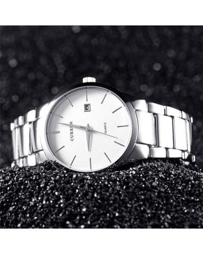 Купить Curren 8106 Silver-White