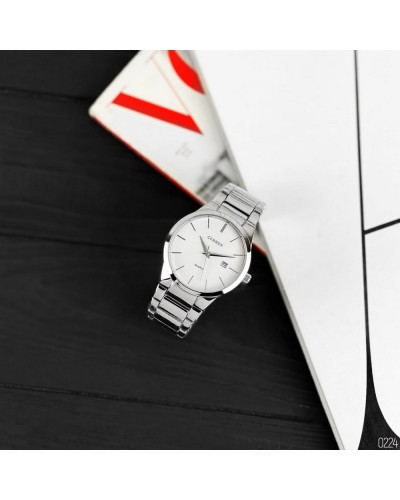 Купить Curren 8106 Silver-White