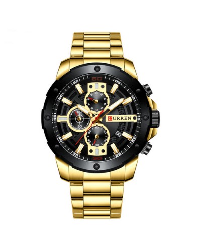 Купити Curren 8336 Gold-Black