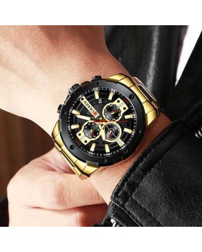 Купити Curren 8336 Gold-Black
