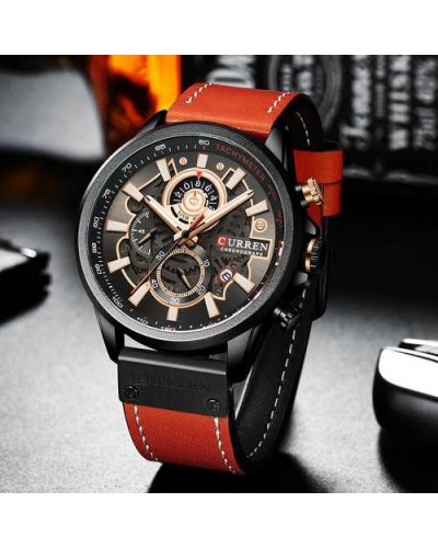 Купити Curren 8380 Black-Brown