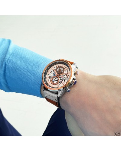 Купить Curren 8380 Silver-Cuprum-Brown
