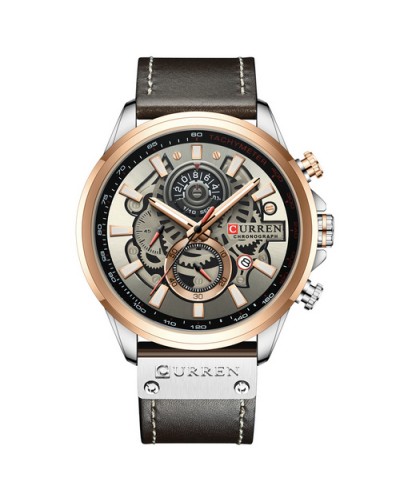 Купить Curren 8380 Cuprum-Silver-Brown