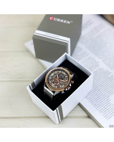 Купить Curren 8380 Cuprum-Silver-Brown