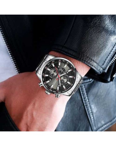 Купити Curren 8351 Silver-Black