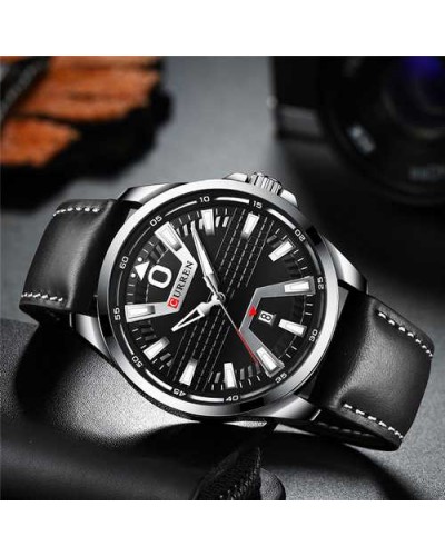 Купить Curren 8379 Silver-Black