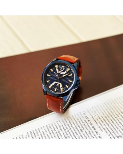 Купить Curren 8379 Blue-Brown