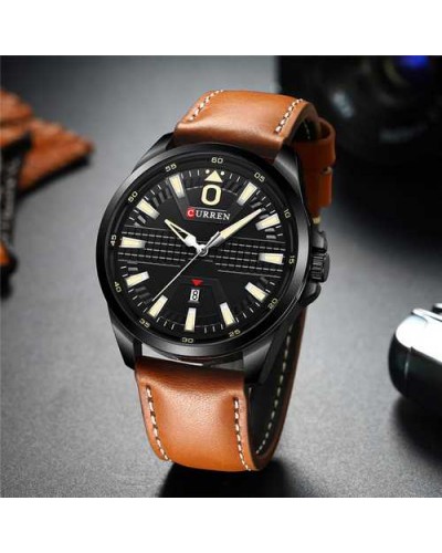 Купити Curren 8379 Black-Brown