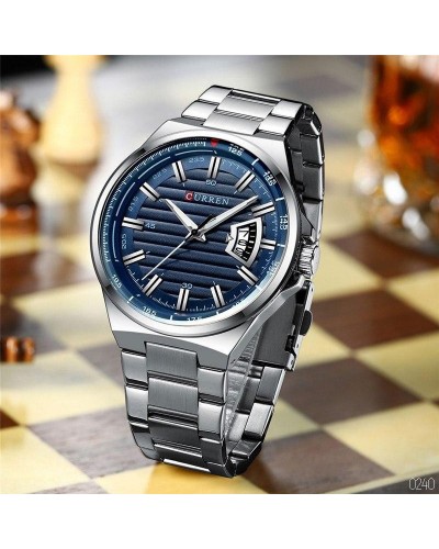 Купити Curren 8375 Silver-Blue