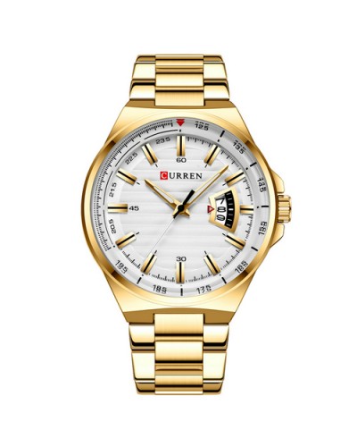 Купить Curren 8375 Gold-White