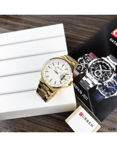 Купить Curren 8375 Gold-White