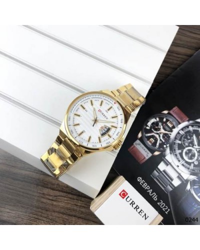 Купить Curren 8375 Gold-White