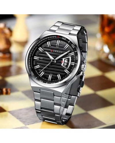 Купить Curren 8375 Silver-Black