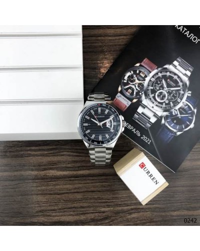 Купить Curren 8375 Silver-Black