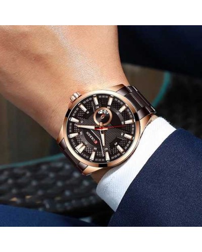 Купить Curren 8372 Brown-Cuprum