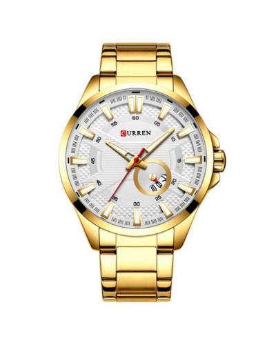 Купить Curren 8372 Gold-White