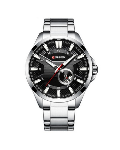 Купить Curren 8372 Silver-Black