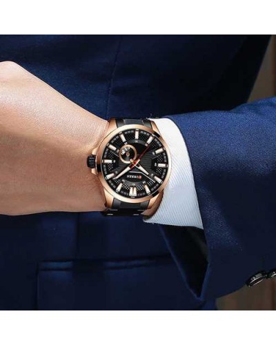 Купить Curren 8372 Black-Cuprum