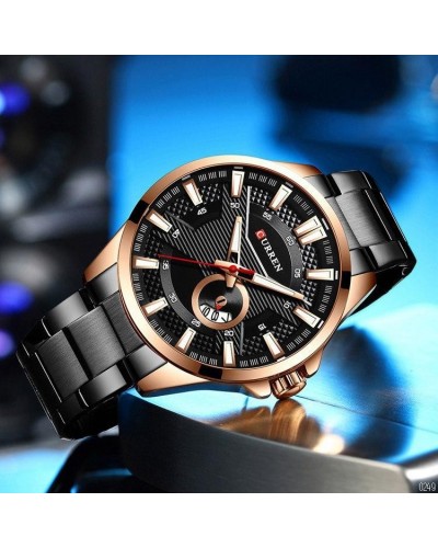 Купить Curren 8372 Black-Cuprum