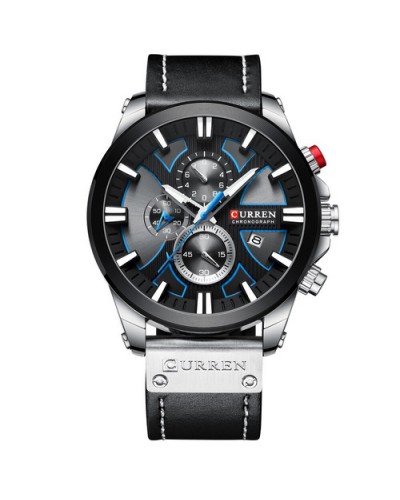 Купити Curren 8346 Silver-Black