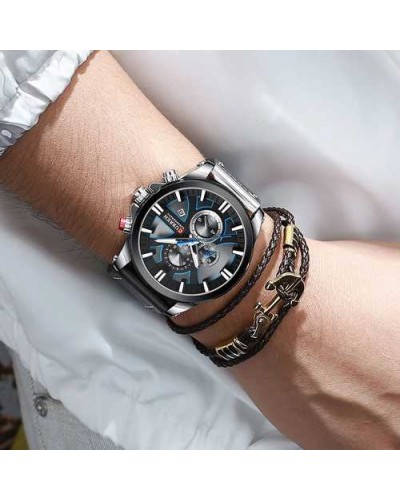 Купити Curren 8346 Silver-Black