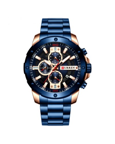 Купити Curren 8336 Blue-Cuprum