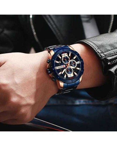 Купити Curren 8336 Blue-Cuprum