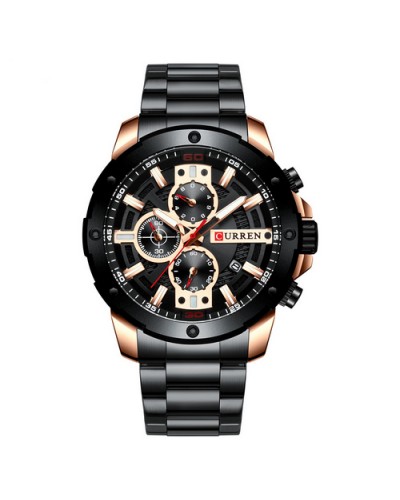 Купити Curren 8336 Black-Cuprum