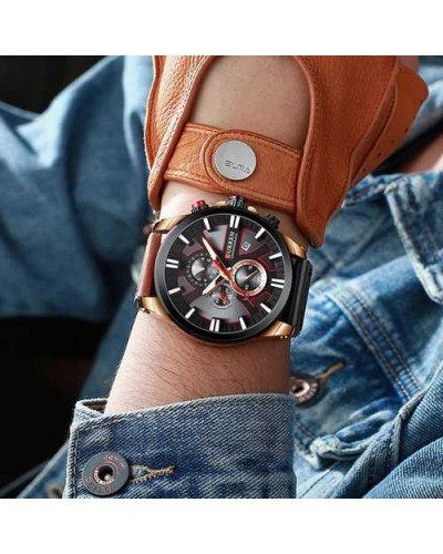 Купити Curren 8346 Brown-Cuprum-Black