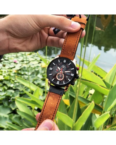 Купити Curren 8346 Brown-Cuprum-Black