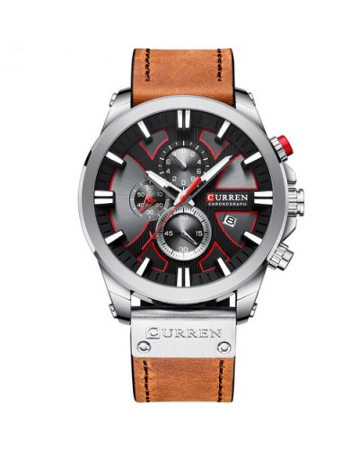 Купити Curren 8346 Brown-Silver-Black Купити Curren 8346 Brown-Silver-Black