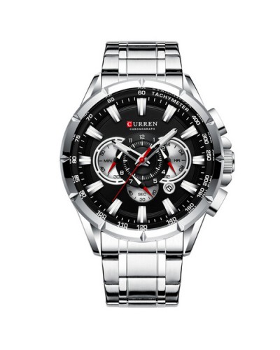 Купить Curren 8363 Silver-Black