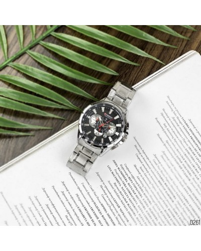 Купить Curren 8363 Silver-Black