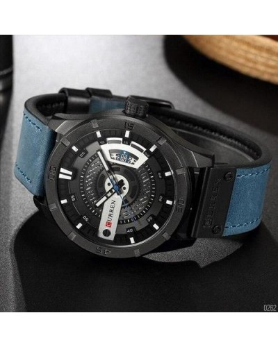 Купить Curren 8301 Light Blue-Black