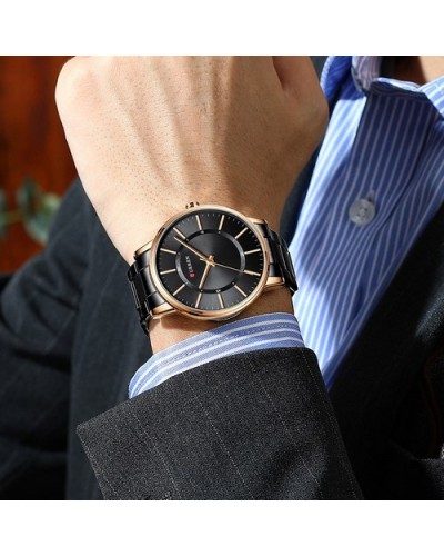 Купить Curren 8385 Black-Gold