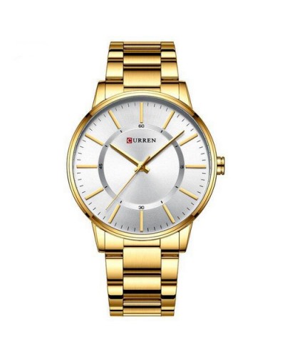 Купить Curren 8385 Gold-White