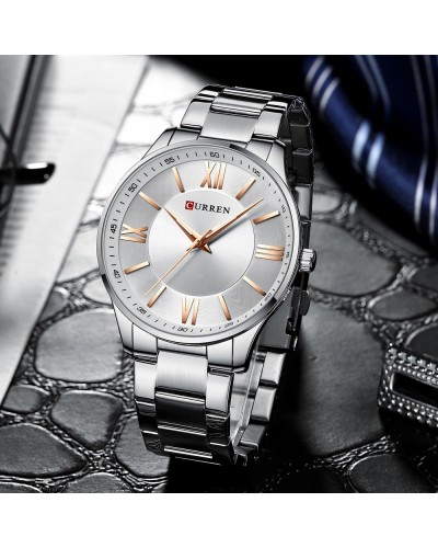 Купить Curren 8383 Silver-Cuprum